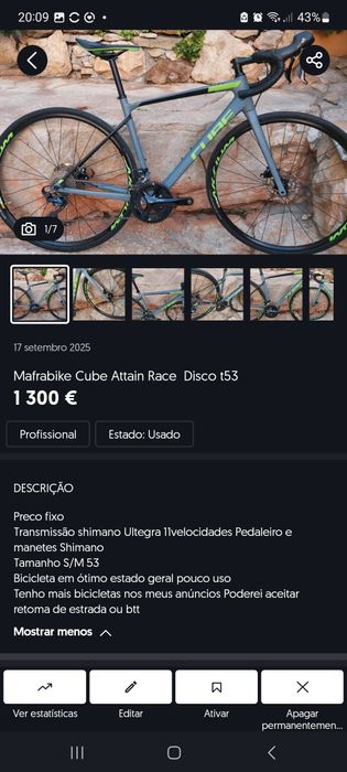 Mafrabike Bicicletas de estrada carbono oportunidade