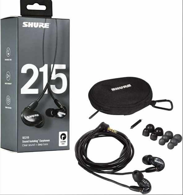 Auscultadores In Ear Shure SE 215