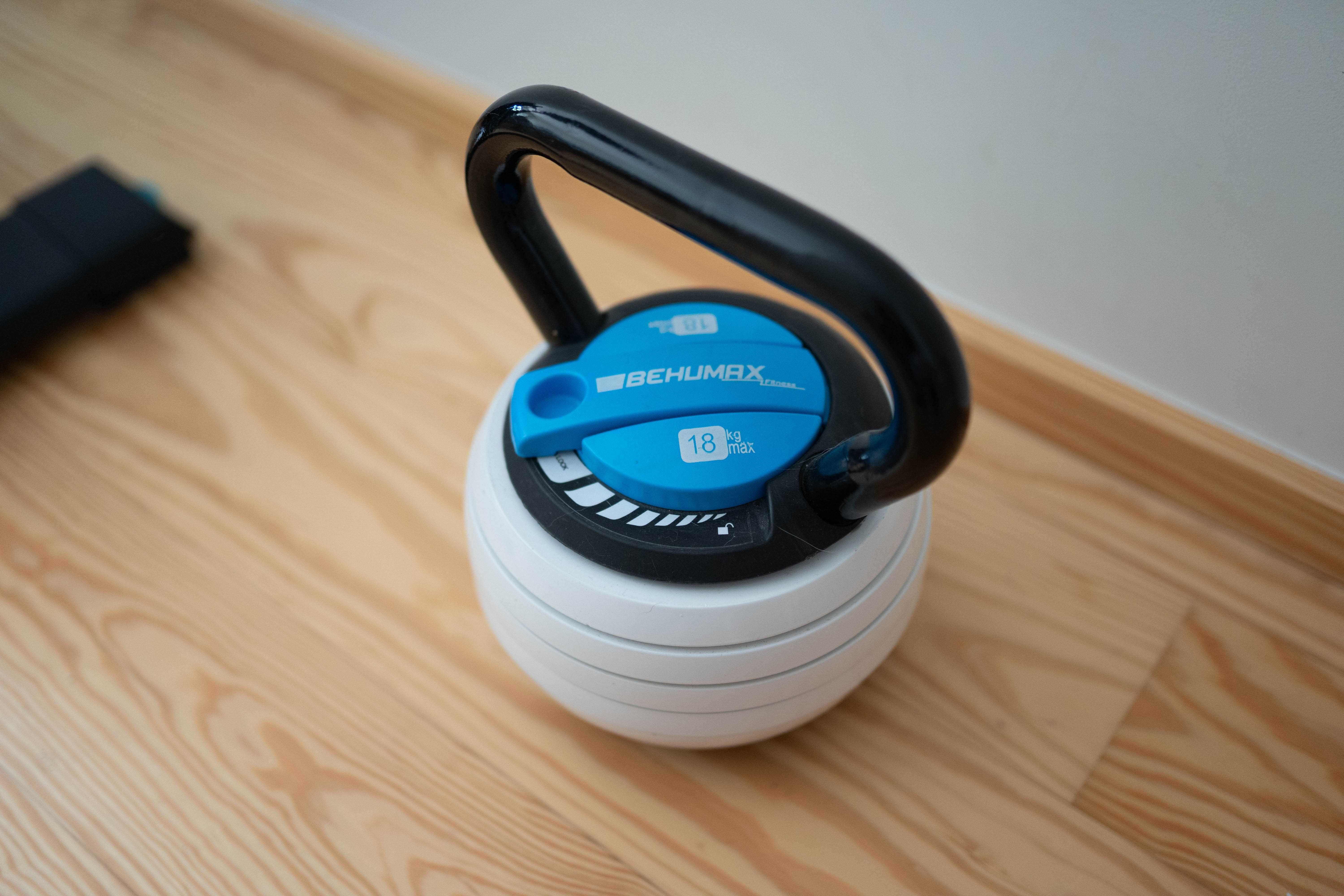 Kettlebell Behumax 18kg AJUSTÁVEL!