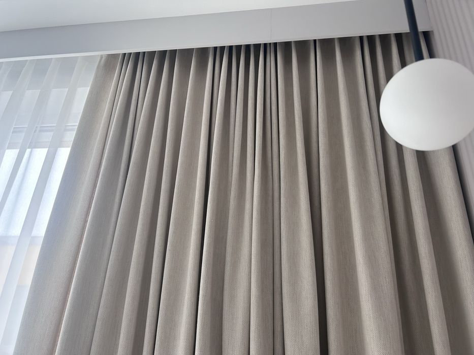 NOWE Zaslony szyte na wymiar komplet 3m i 1m