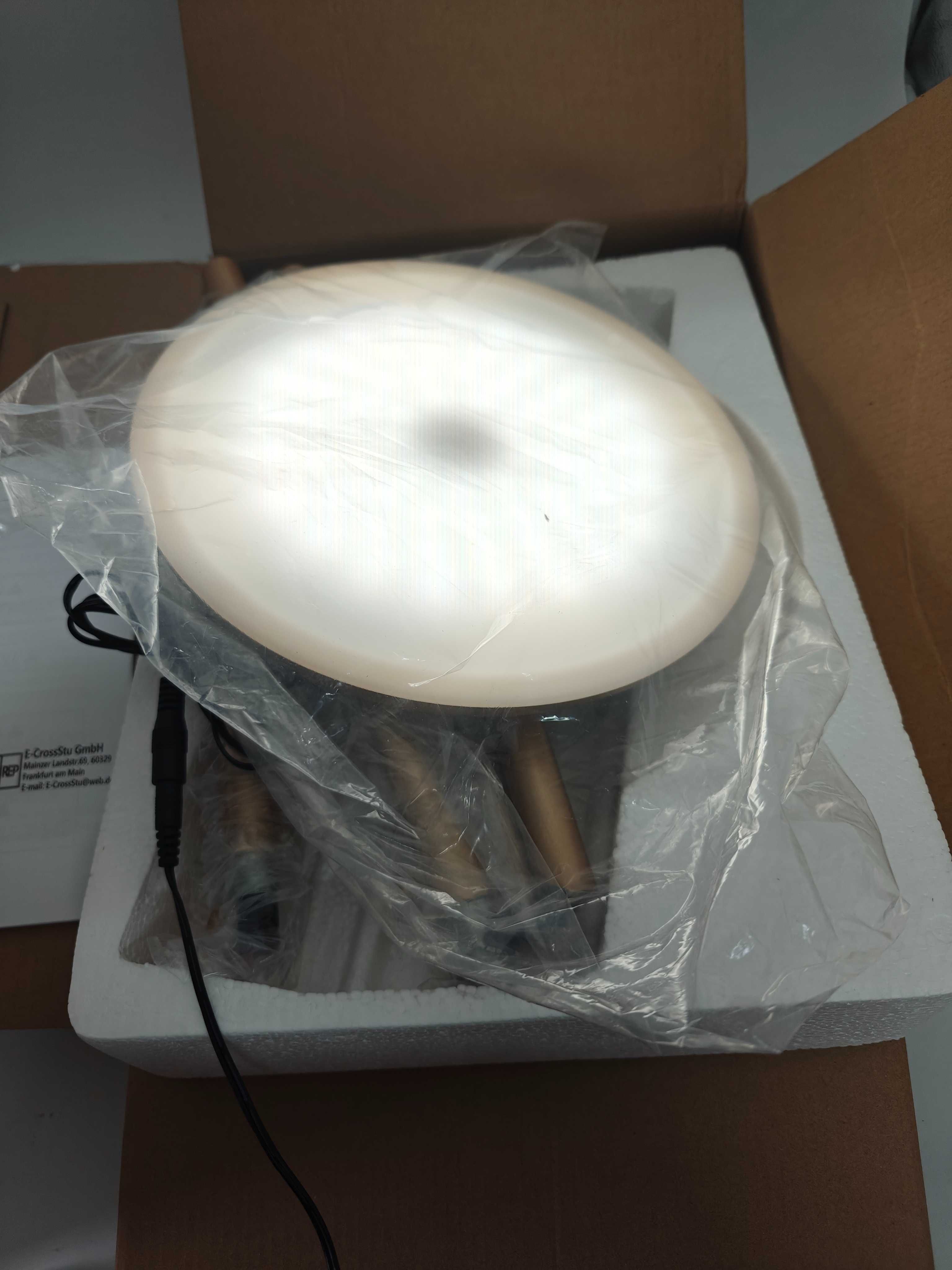 Candeeiro de Chão PreeOtti LED 36W Dourada - Ajustável 3000K-5000K