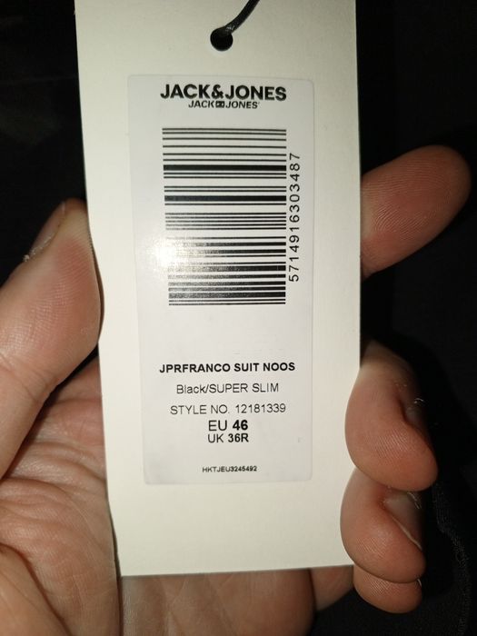 Костюм мужской пиджак Jack & Jones premium 46