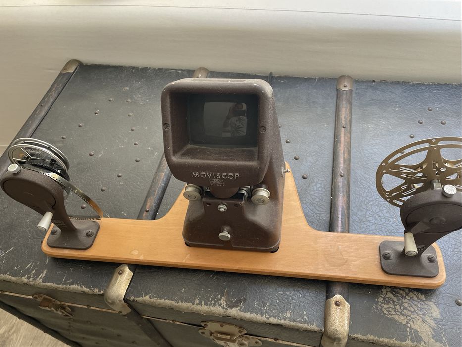 Editor visor filmes de 8mm movisop zeiss