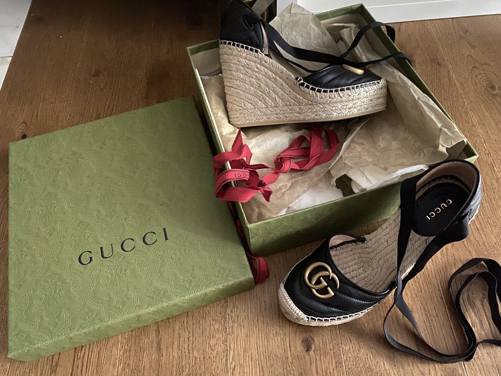 koturny nowe Gucci 37 38