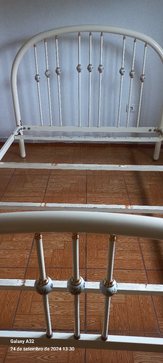Linda Cama de Ferro...