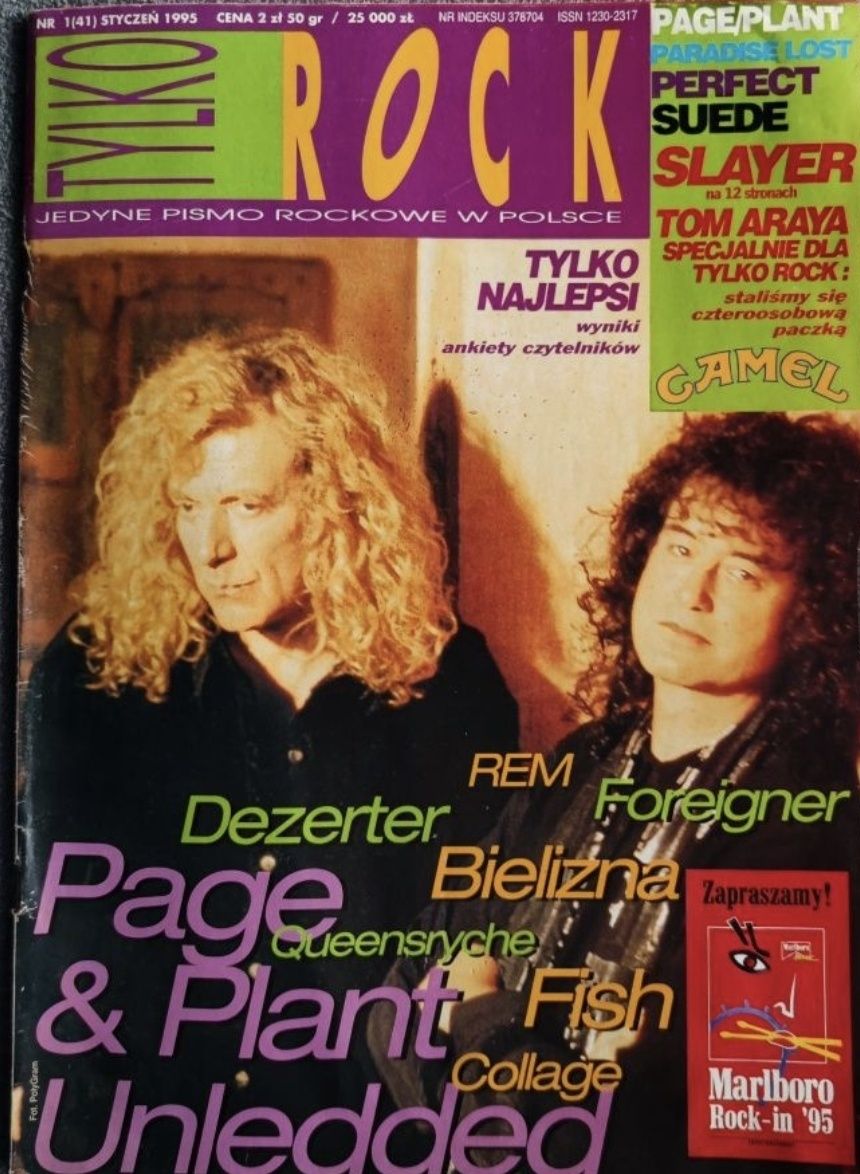 Kasety magnetofonowe + czasopismo "Tylko Rock"