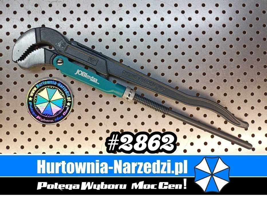 Klucz nastawny do rur 1,5" typ S Crv Cęgi do rur klucz szwedzki do rur