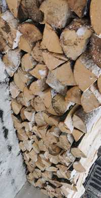 Drewno opałowe kominkowe Buk łupane transport