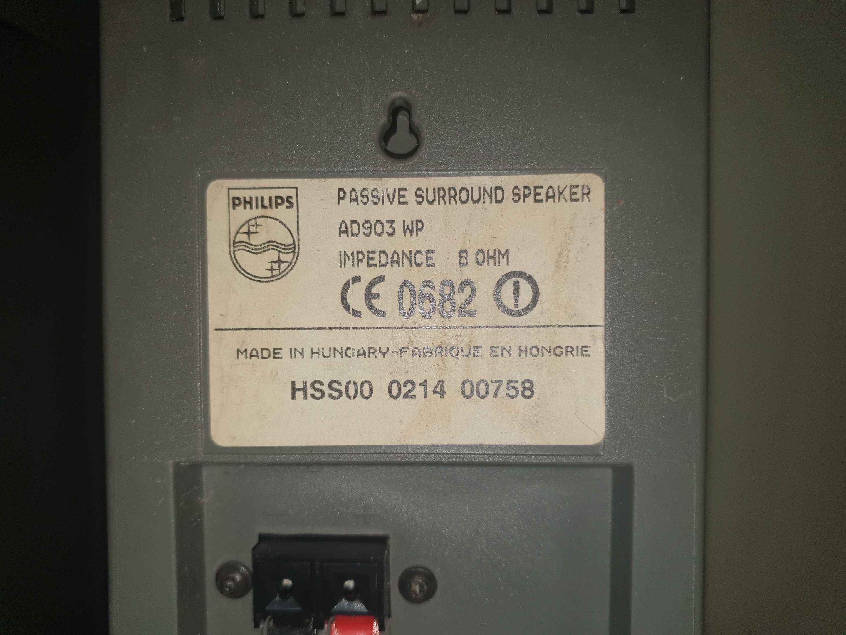 Kolumny - głośniki aktywne PHILIPS AD903 WP - solidne
