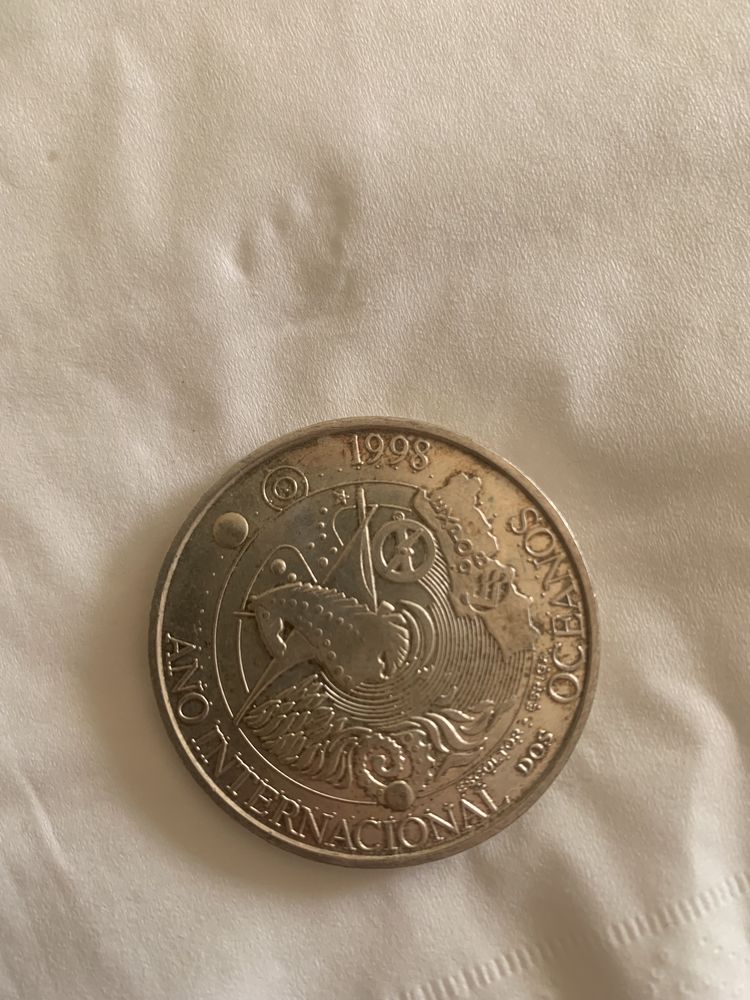 Moeda 1000 escudos - Ano Internacional dos Oceanos 1998