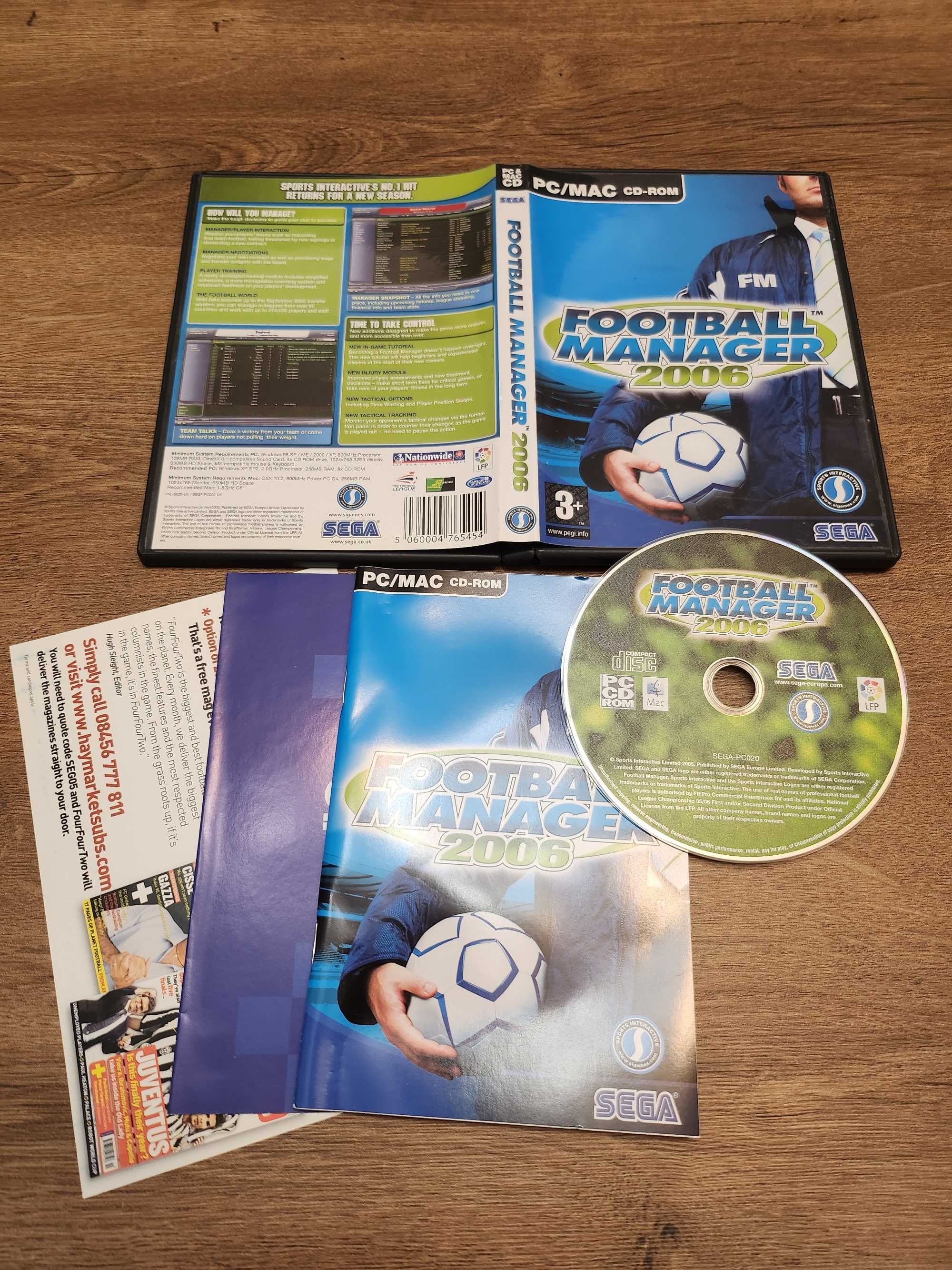 PC Football Manager 2006 Kompletna Angielska