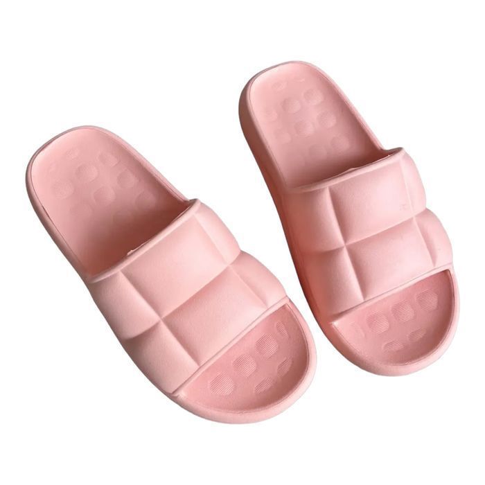 Klapki damskie lekkie buty kapcie BASENOWE 40 Ds-63 Brzoskwinia
