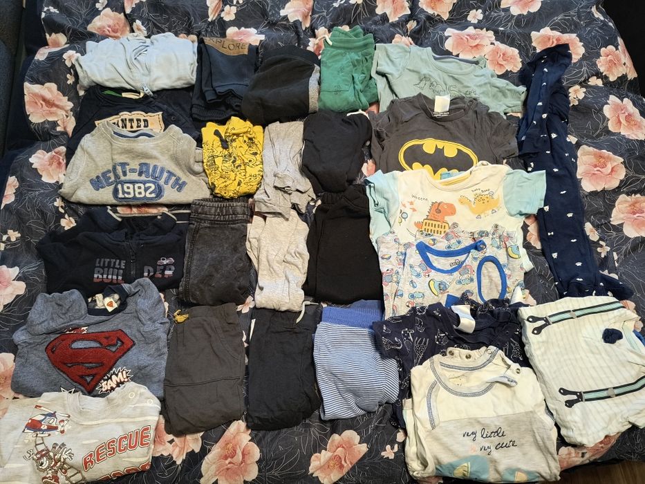 Paka ubranek 80 dla chłopca