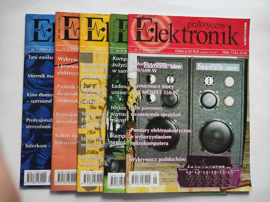 Czasopismo Praktyczny elektronik rok 2002