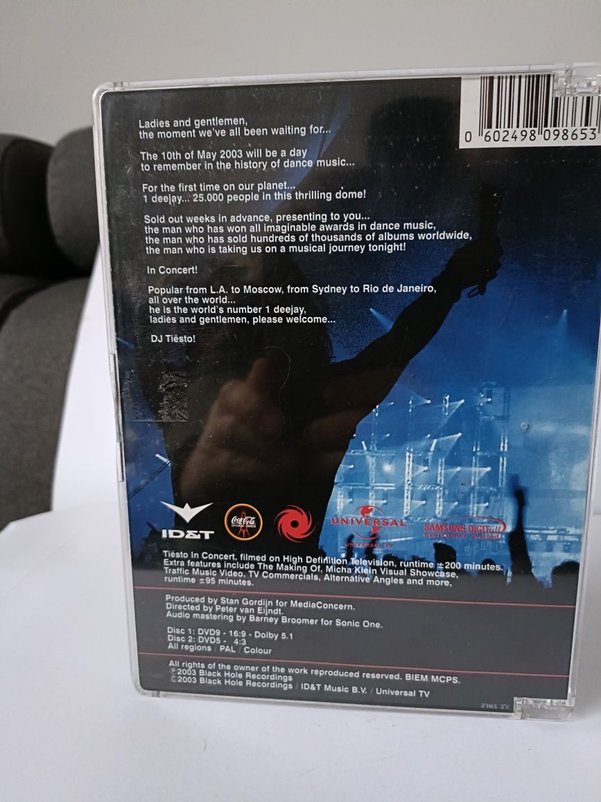 Dvd Tiesto koncert