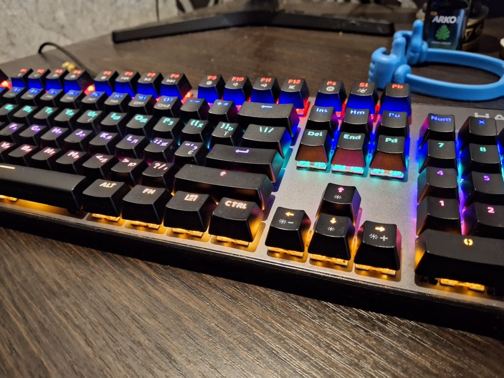 Клавіатура дротові Hator Strafall Outemu Blue (HTK - 609)