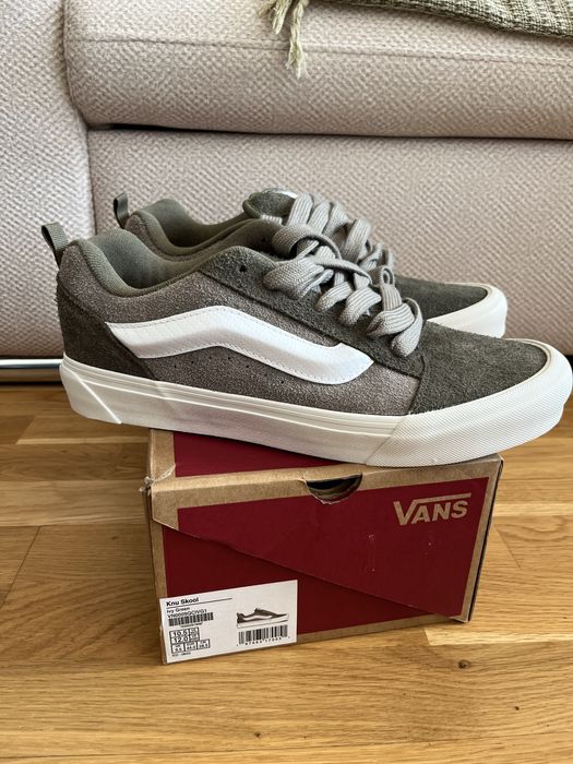 Vans Knu Skool Ivy Green Zamsz