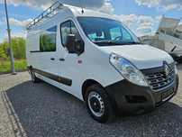Renault Master  130DCI / Brygadówka 7 osob/ L3H2 / MAXI/ Bagażnik/ Klima
