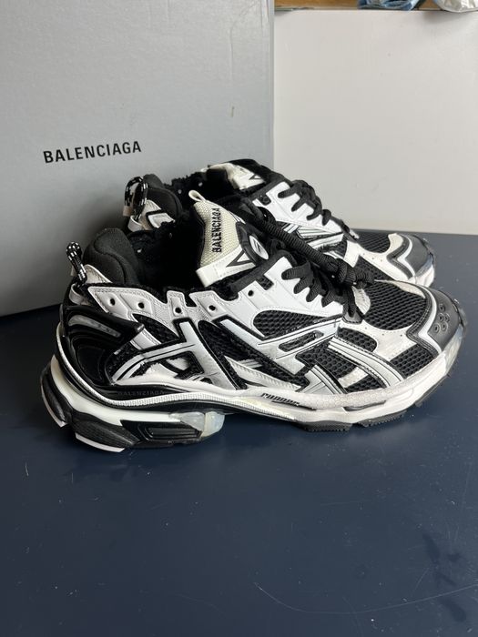 Balenciaga Runner panda black white czarno białe