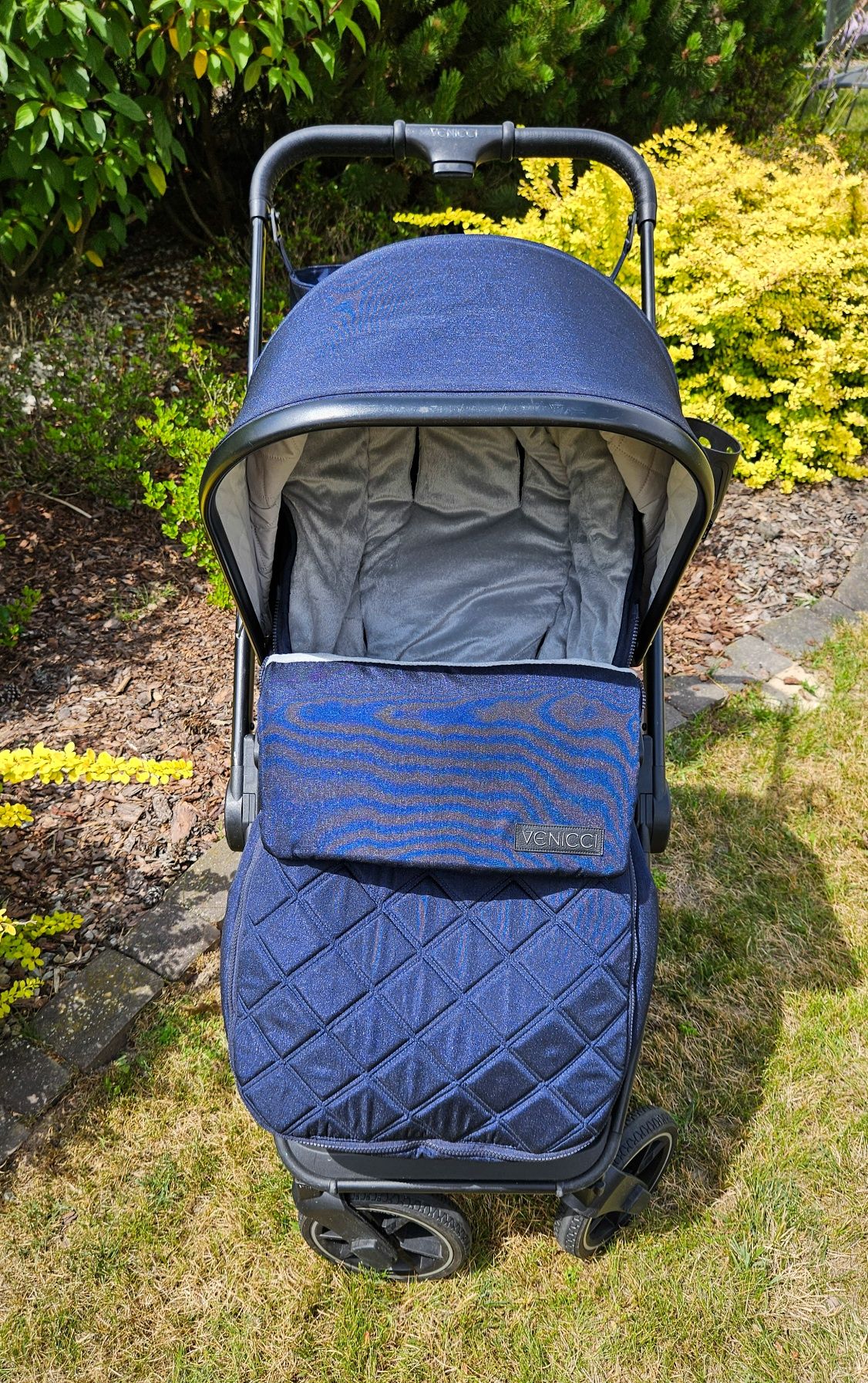Wózek Venicci Tinum Sapphire + Adaptery do Avionaut +cupholder