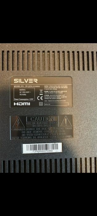 TV Silver IPLE50/410884 para PEÇAS