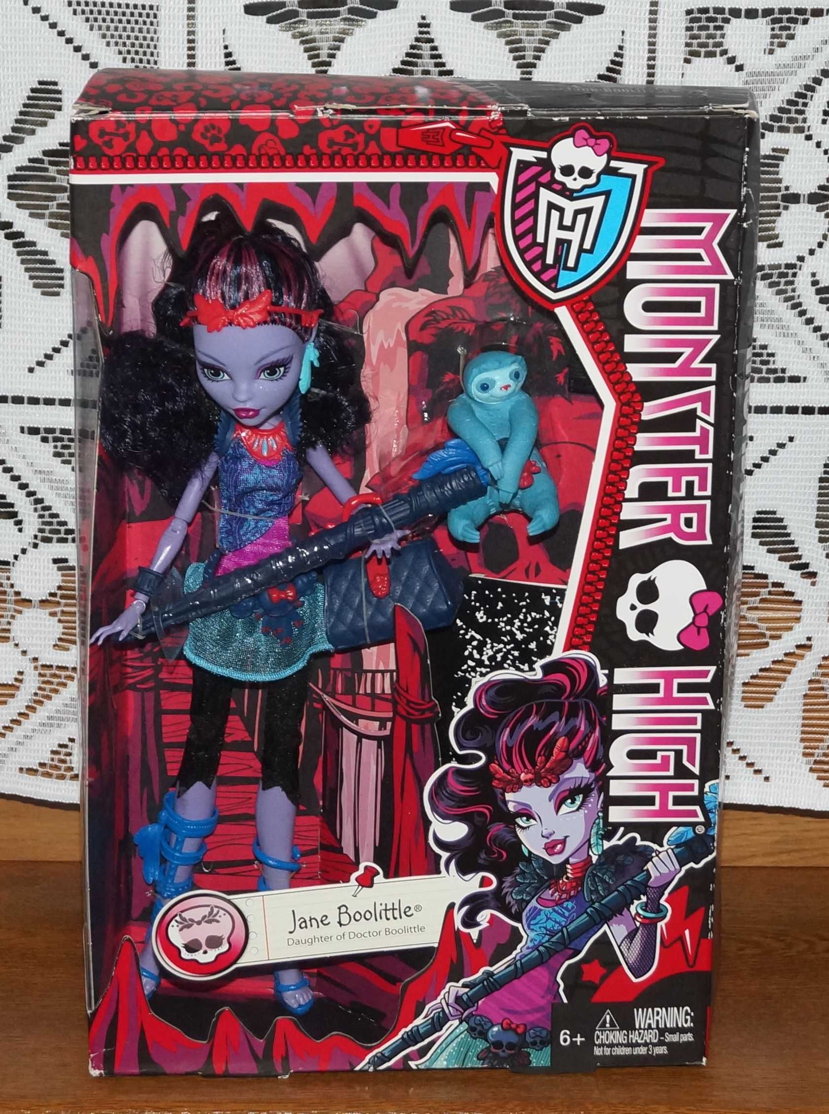 Monster High JANE BOOLITTLE Signature pierwsza seria G1 Mattel NOWA MH