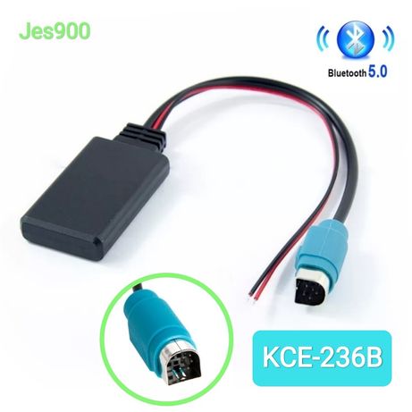AUX / Bluetooth 5.0 для Alpine JVC разъем КСЕ-236В