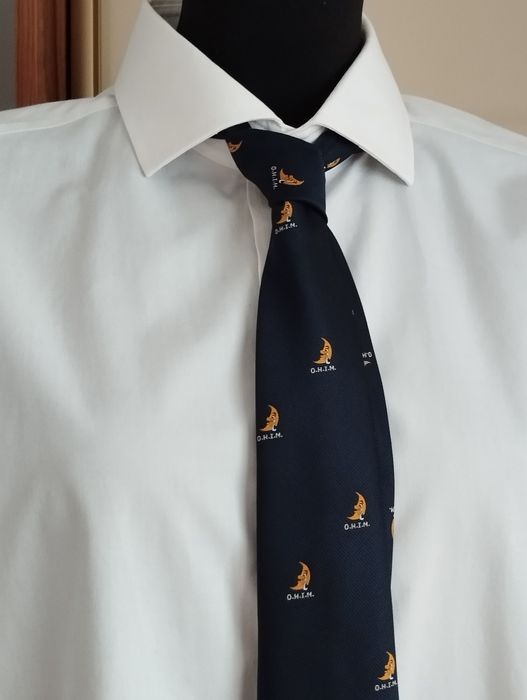 Biała koszula męska ,długi rękaw,L.