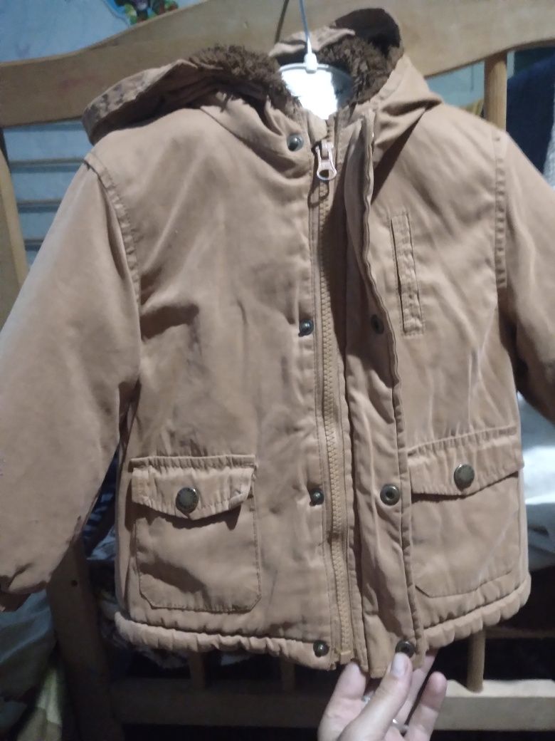 Тепла куртка для хлопчика