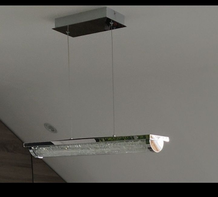 Lampa wisząca LED kryształy