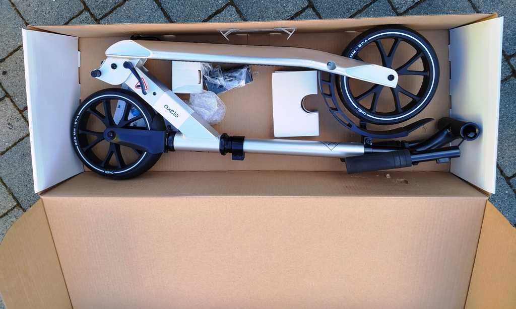 Hulajnoga Decathlon Oxelo T5XL duże koła jak nowa