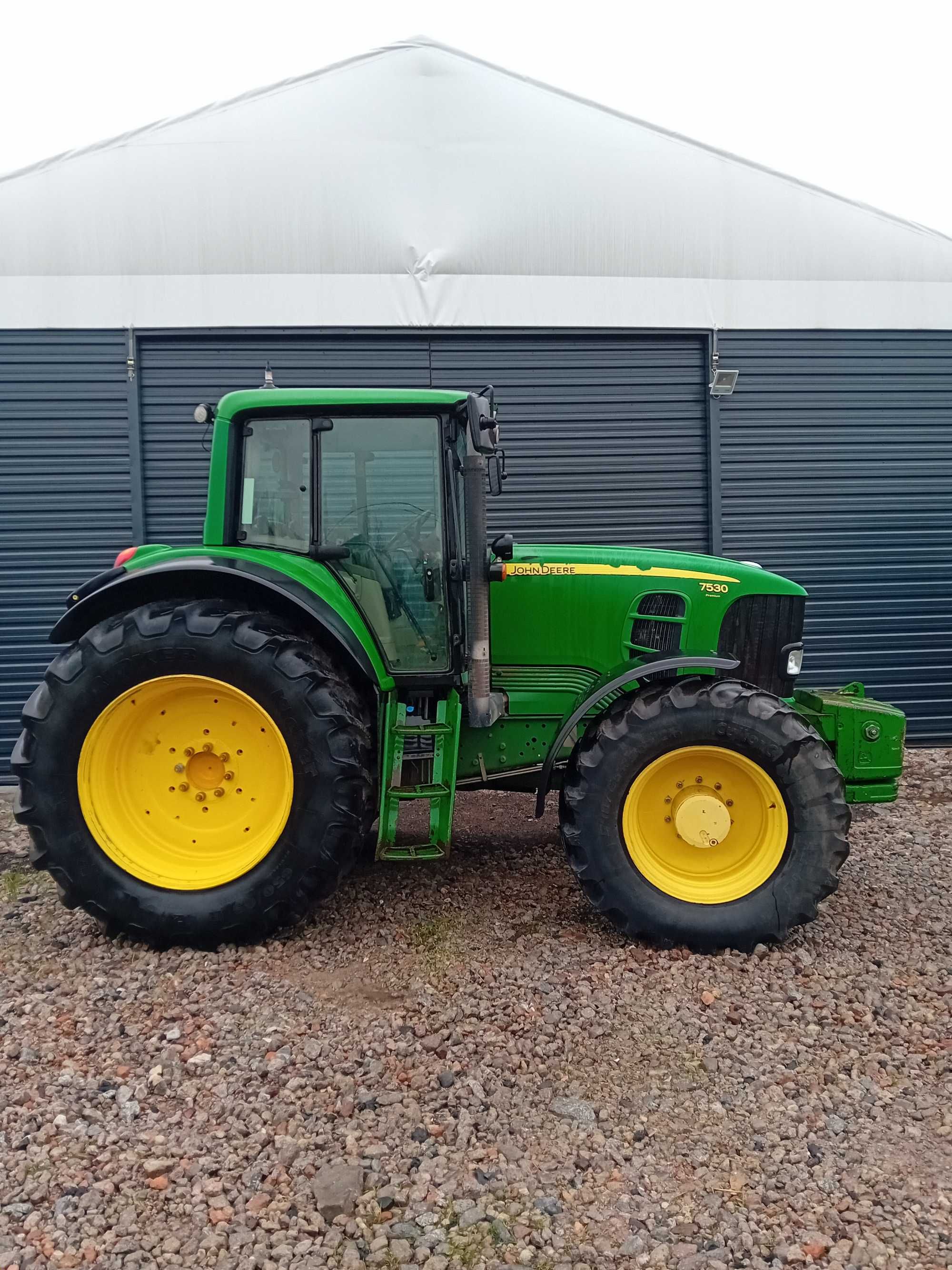 John Deere 7530 Premium manualna skrzynia biegów Tls pneumatyka