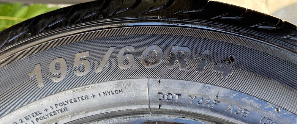 Шины б у 195/60R14 BLACKLION  Cillero лето