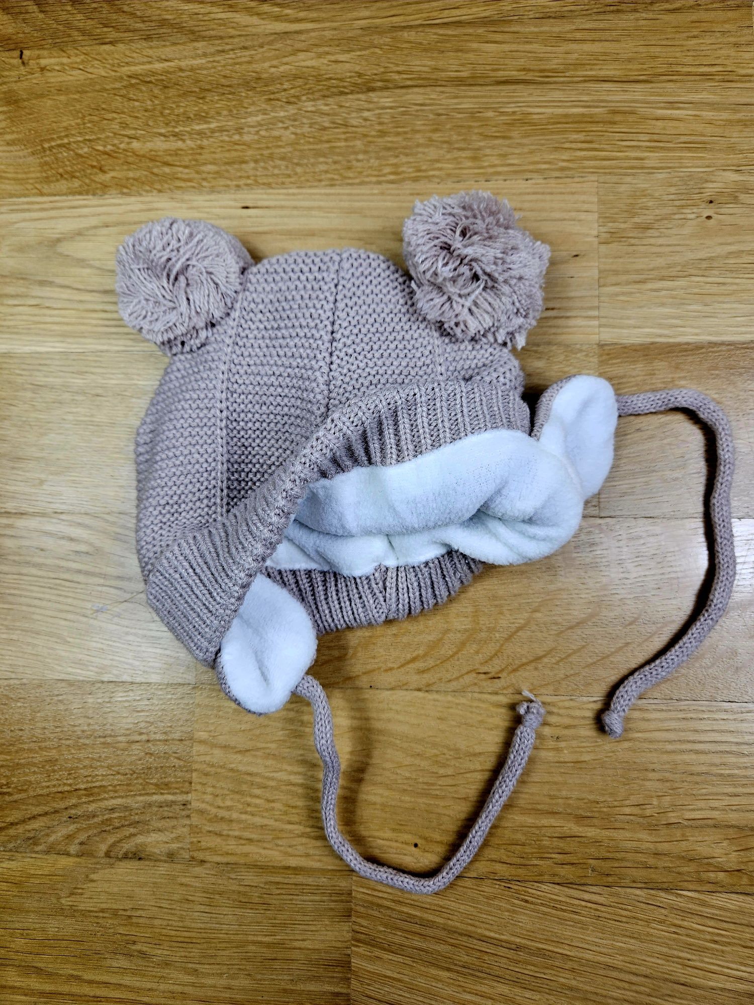 Zimowa czapka +rękawiczki 38-40cm