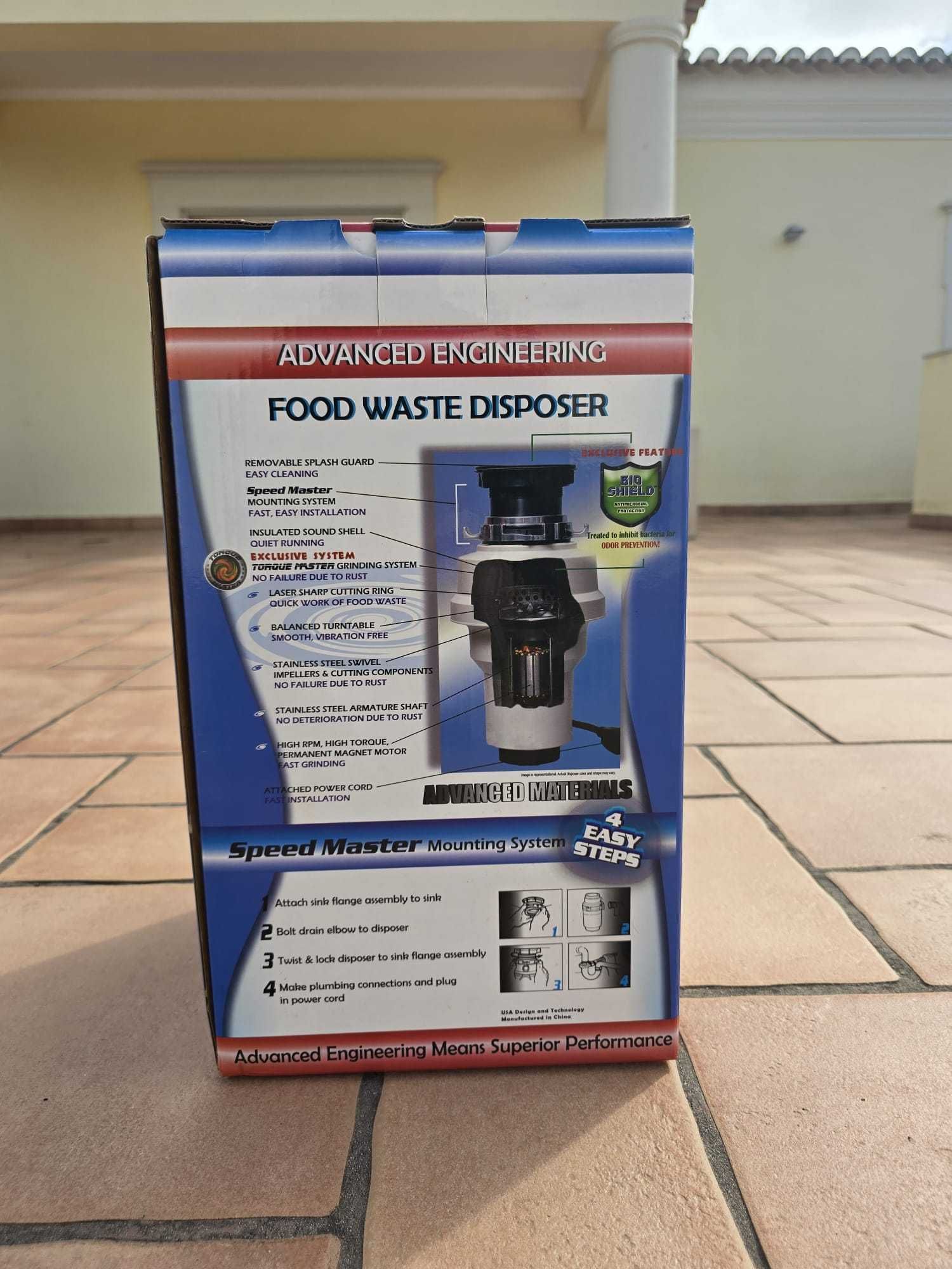 Triturador de residuos alimentares/Food Disposal  COMMODORE 8100