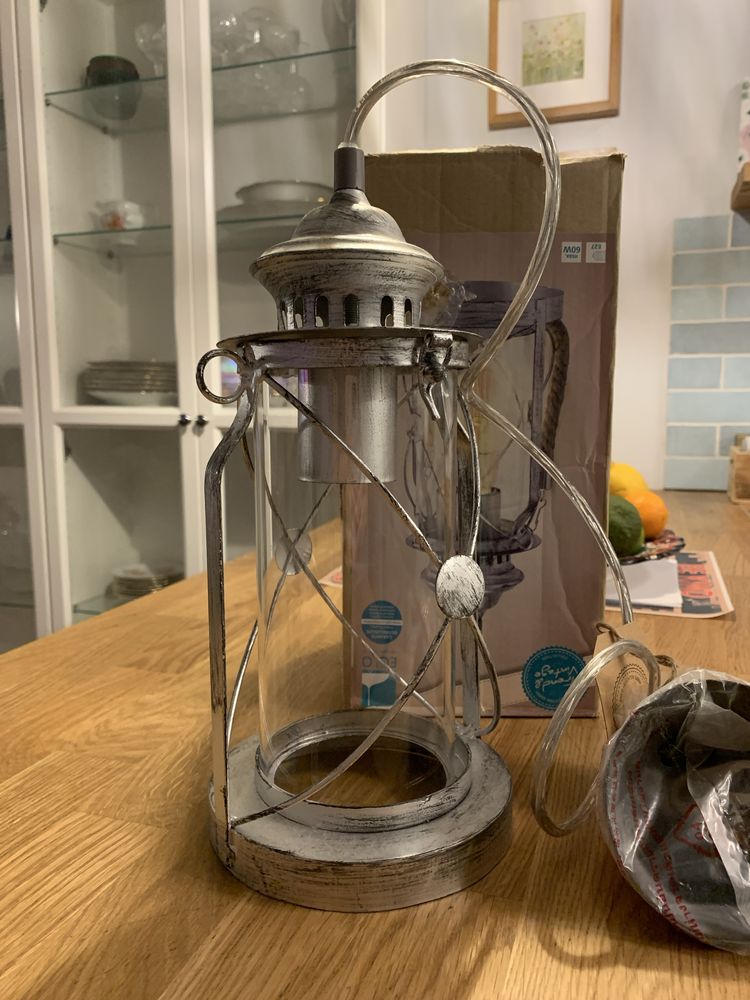 Lampa wiszaca zyrandol farmhouse loft rustykalna