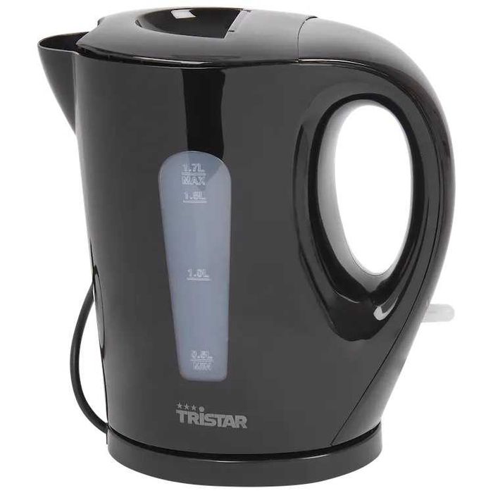 Czajnik bezprzewodowy Tristar 2200 W, 1.7 l, czarny