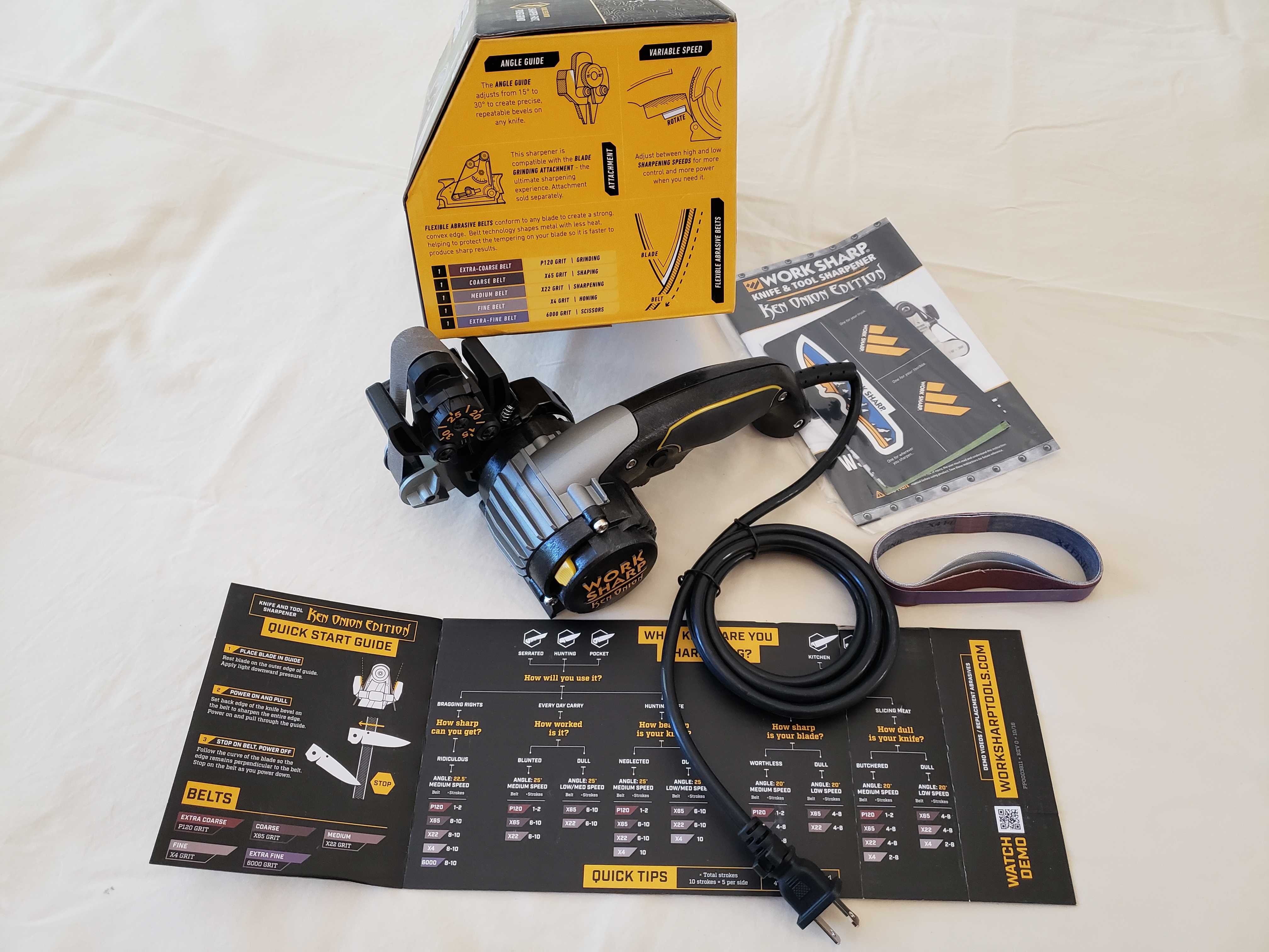 Точилка 110V 220V Электрическая Darex Work Sharp Ken Onion WSKTS-KO-I