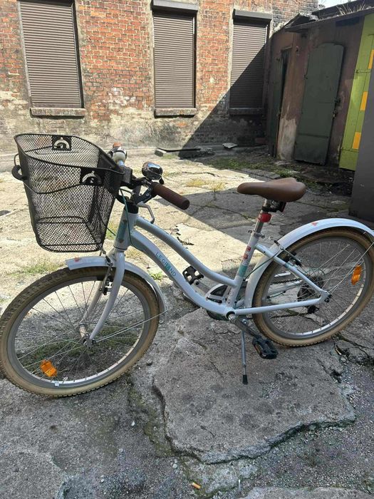 Rower damski z koszykiem