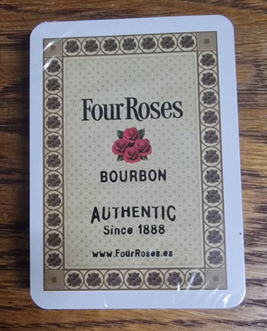 Baralho de Cartas Four Roses Bourbon - Autentic Since 1888