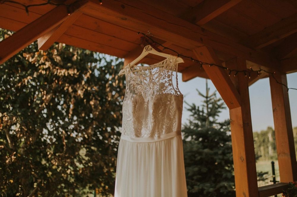 Przepiękna suknia ślubna r.42