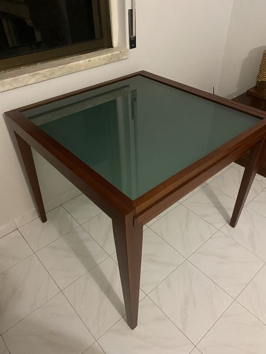 Vendo mesa extensivel cerejeira