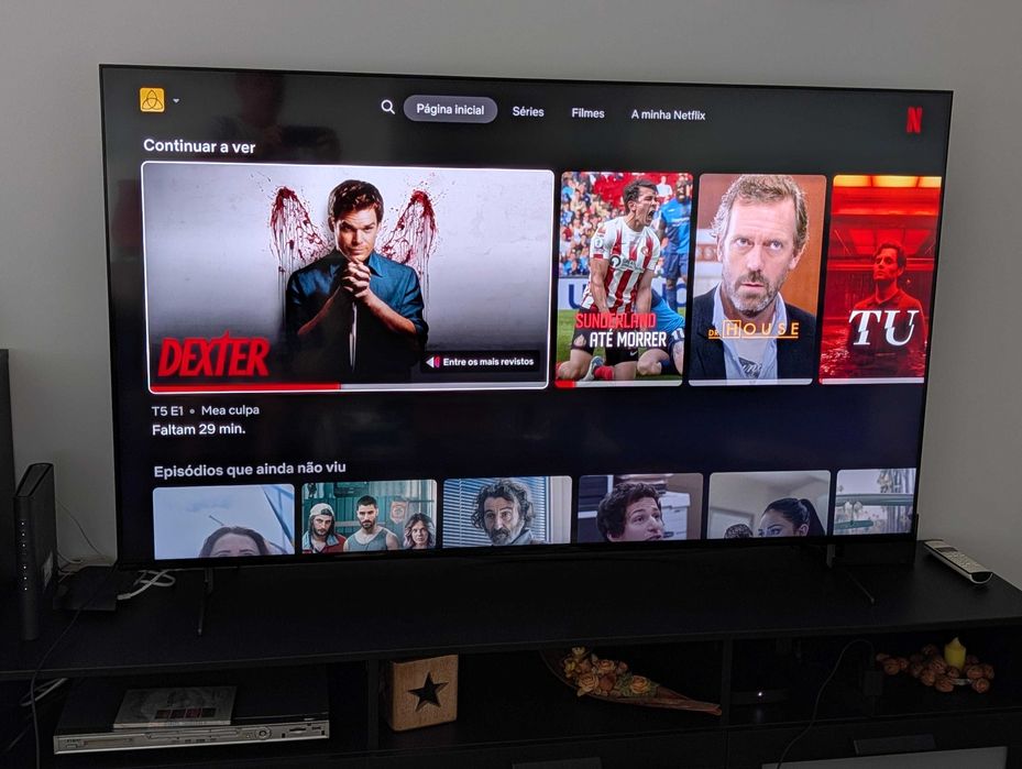 Troco/Vendo - Sony 65 polegadas XR65X90K, como nova, fatura, garantia