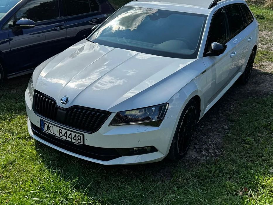 Skoda Superb Skoda Superb Sportline - 2.0tdi 190km - kola lato zima 19cali 8szt