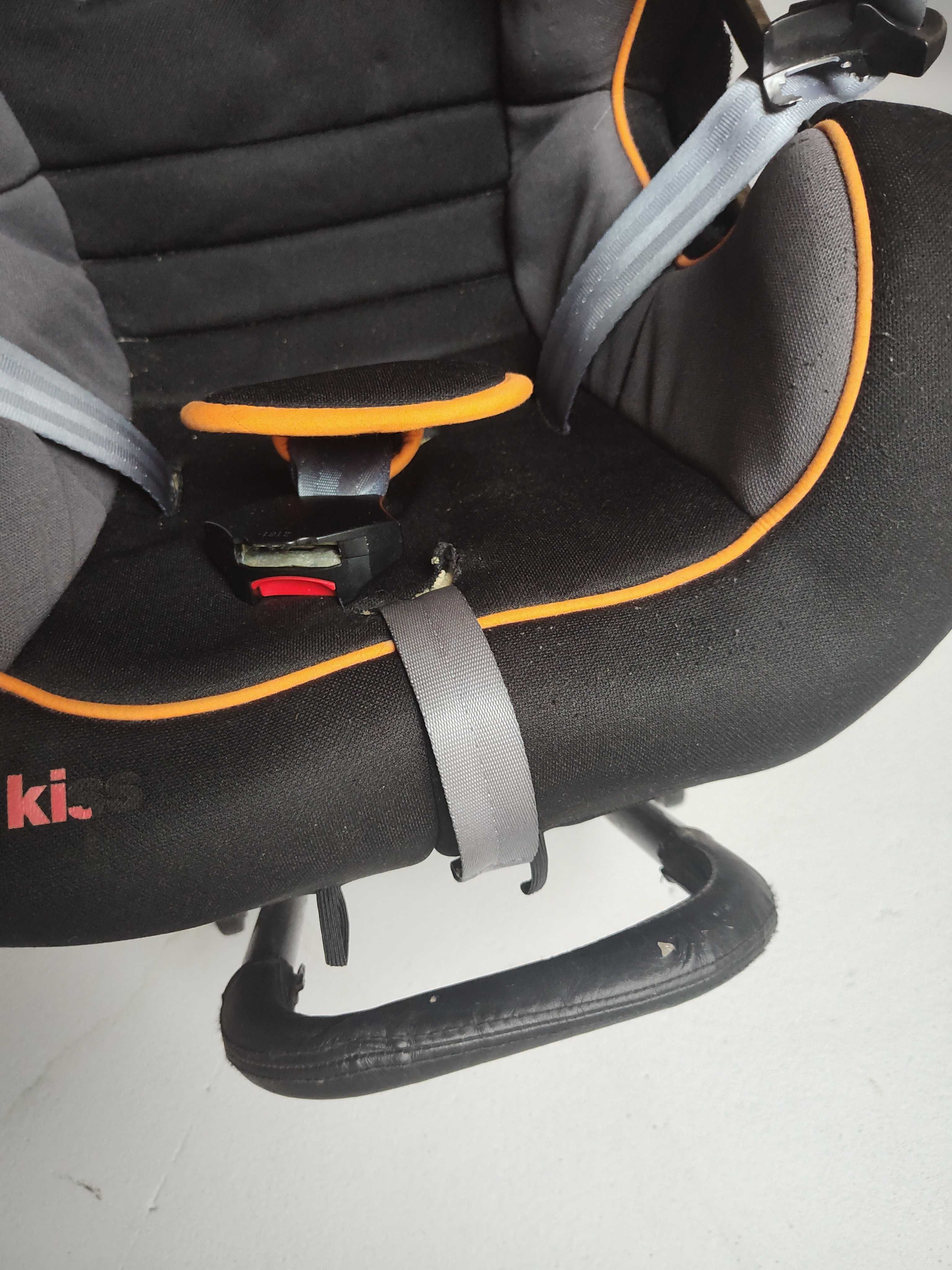 Klippan fotelik samochodowy KISS 2 Plus RWD 0-18kg stan BD, test plus