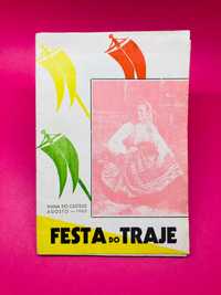 Folheto Festa do Traje - Viana do Castelo Agosto 1963 - MUITO RARO