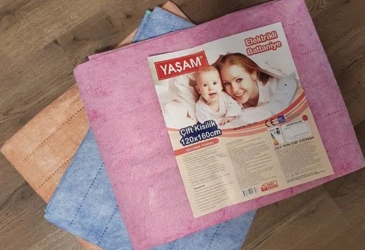 Простирадло електричне, флісова ковдра з підігрівом