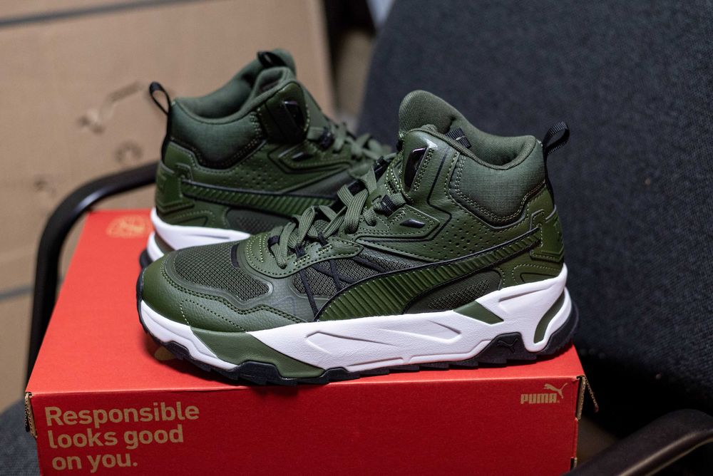 Черевики чоловічі кросівки Puma Trinity Mid Hybrid 392327 01 сша