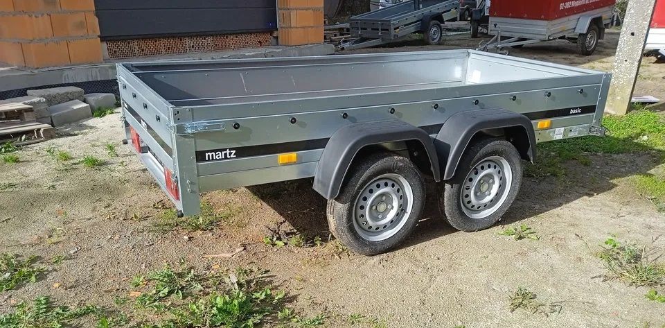 Przyczepa samochodowa Martz Basic 264x126 2 osiowa przyczepka