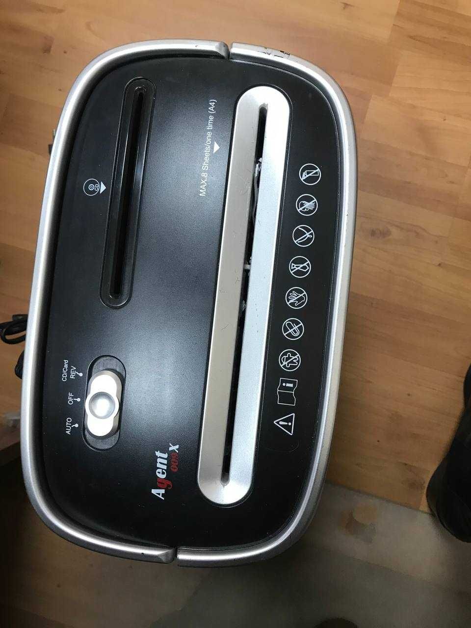 Продам б/у на запчасти шредер Agent 009X